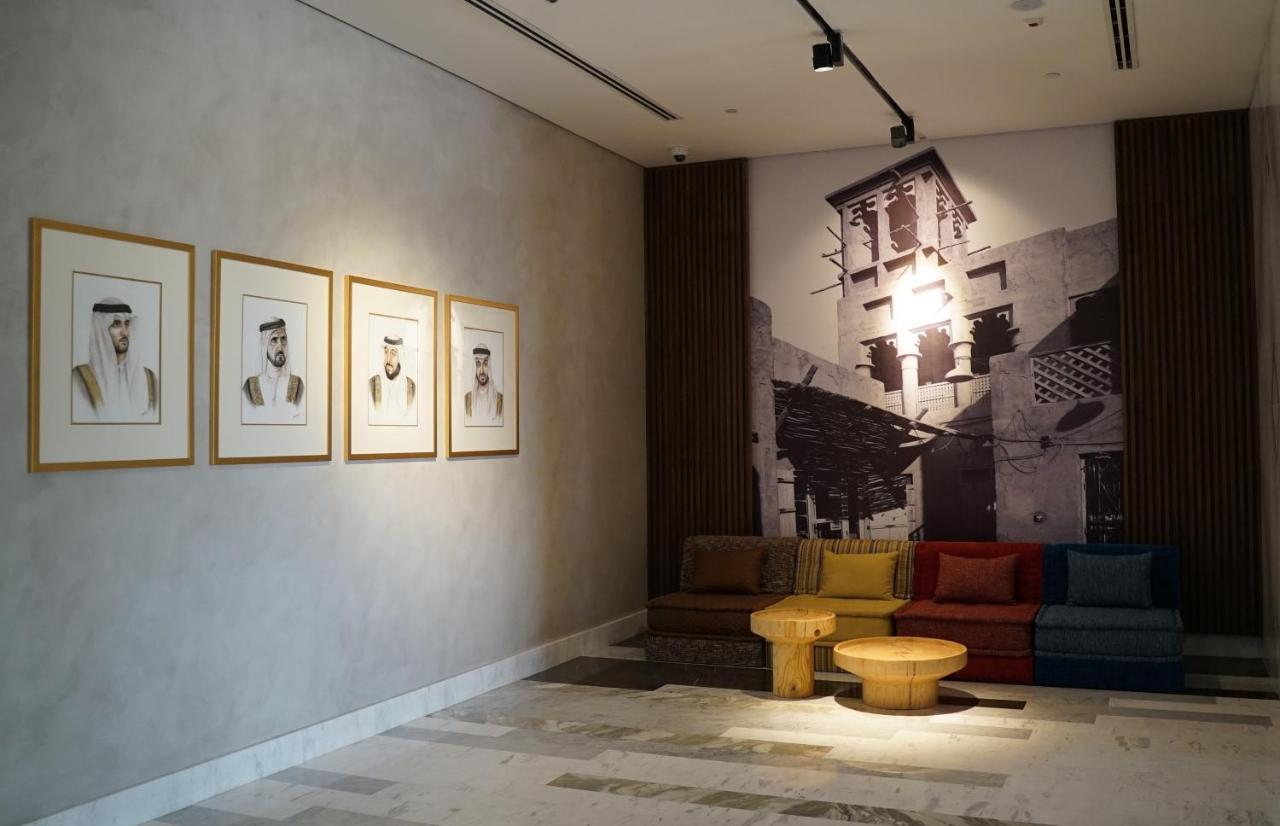 Movenpick Jumeirah Village Triangle Dubai Exteriör bild The lobby of the hotel
